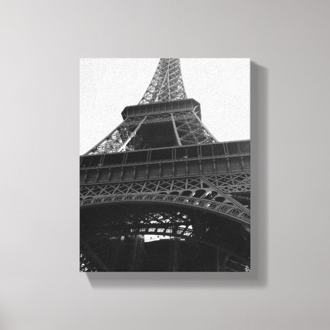 Recorrido por Eiffel en lienzo envuelto (Anverso)