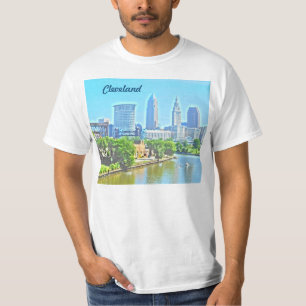 Recorriendo el río Cleveland en camiseta