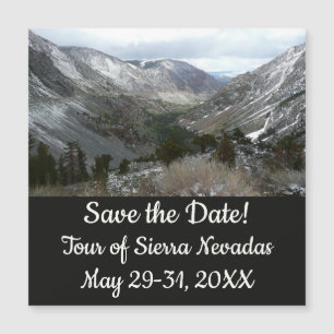 Recorriendo las nevadas montañas de Sierra Nevada