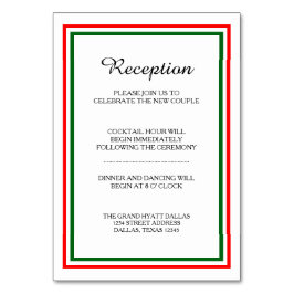 Recorte de Navidades dobles - Tarjeta de inserción