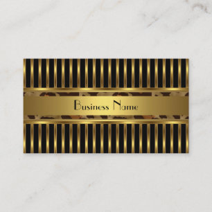 Recorte de oro para animales de la tarjeta de visi