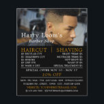 Recorte de pelo de moda, publicidad de barberos ma<br><div class="desc">Recorte de pelo de moda,  volantes publicitarios masculinos por la tienda de tarjetas de visita.</div>