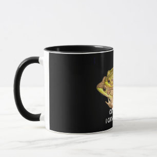 ¡Recórtelo! No puedo respirar la taza de la rana