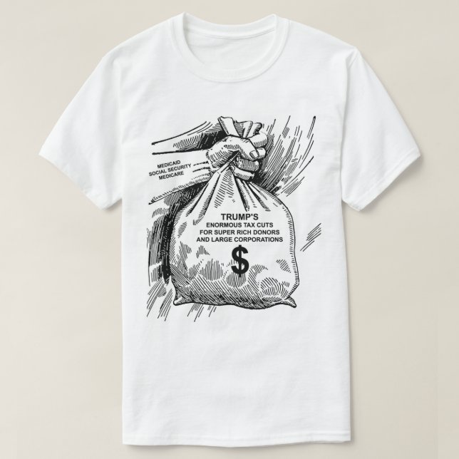 Recortes De Impuestos Para Camisetas De Donantes S (Diseño del anverso)