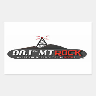 Rectangular 90,1 Pegatina de MtRock