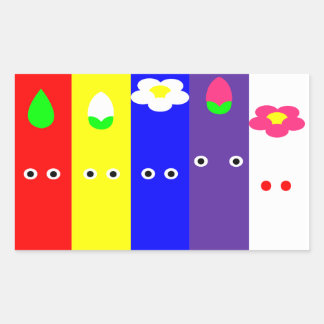 Rectangular Ai No Uta Pegatina