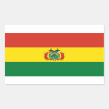 Bolivia* Bandera Pegatina Bandera de Bolivia