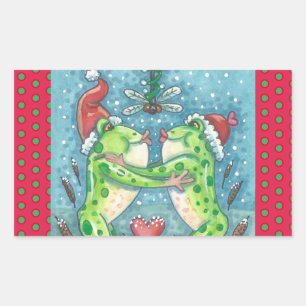 RECTANGULAR BROGS DE KISSING, PEGATINA DE VACACIONES DRAGONFLY