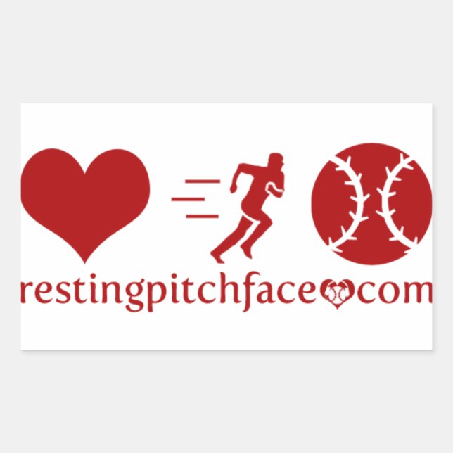 Rectangular Corazón, Hustle, Pegatina de HBP (Anverso)