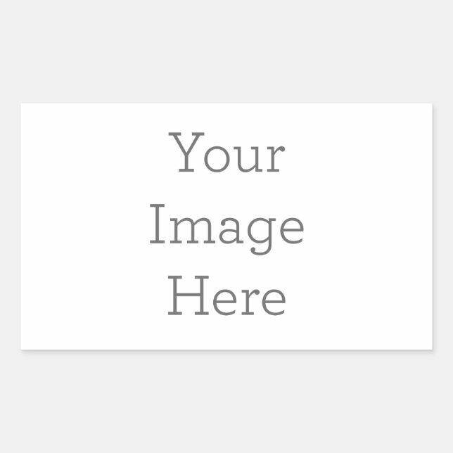 Rectangular Crear su propio Pegatina Rectangle (Anverso)