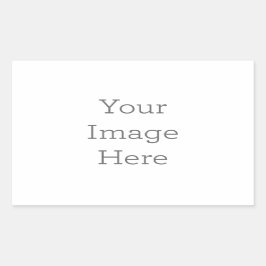 Rectangular Crear su propio Pegatina Rectangle