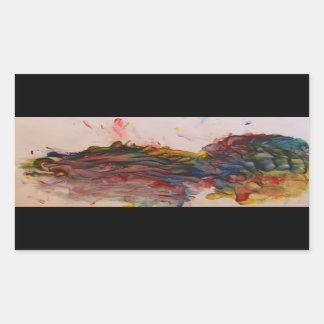 Rectangular Dragon Turtle Pegatina