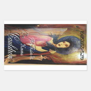 Rectangular El pegatina de la caldera