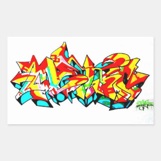 RECTANGULAR GRAFFITI PEGATINA DE NYC NJ LEGEND METRO ONE FBA!!