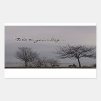 Hable con su Pegatina de perro por RoseWrites