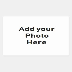 Rectangular Haga su propio Pegatina Rectangle personalizado