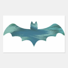 Rectangular Hazy Bat Pegatina