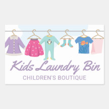 Kids Clothing Store Boutique Pegatina