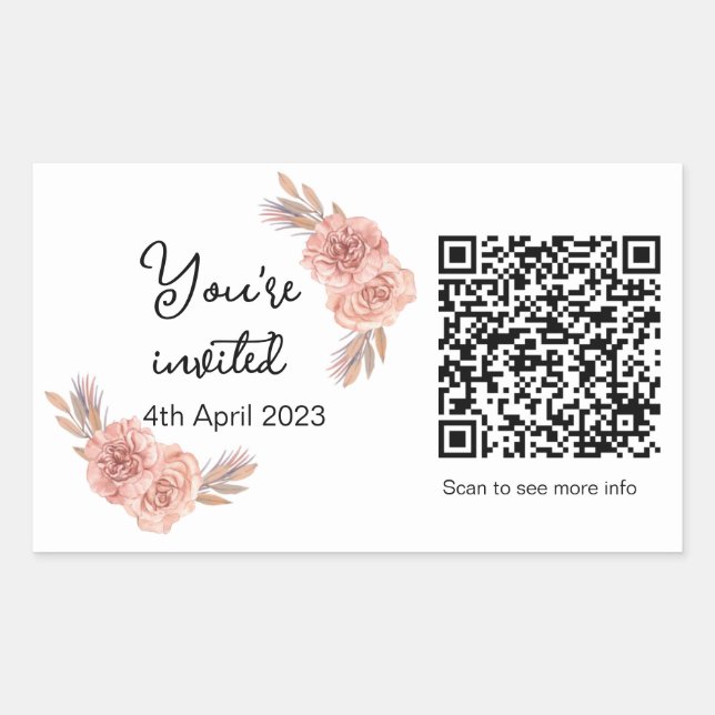 Rectangular Monumento a JW 2023 para el Pegatina cuadrado de e (Anverso)