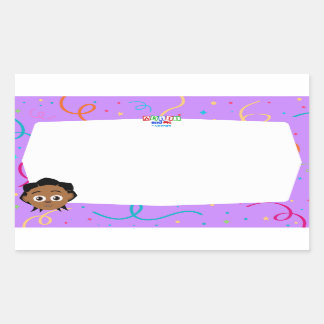 Rectangular Pegatina