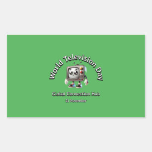 Rectangular Pegatina