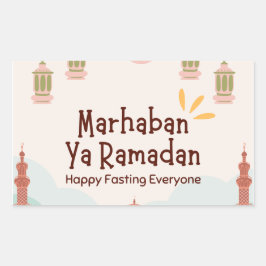 Rectangular Pegatina