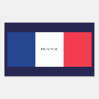 Pegatina de bandera de Francia