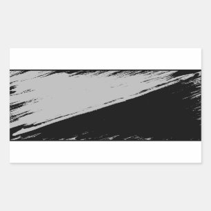 Rectangular Pegatina de la bandera de Agorism