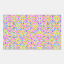 Rectangular Pegatina de la meditación de la curación