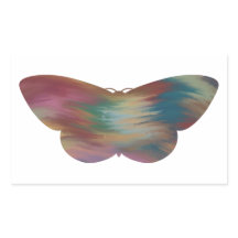 Pegatina de la polilla de estilo acrílico