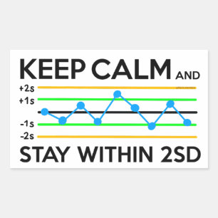 Rectangular Pegatina de Laboratorio de Control de Calidad