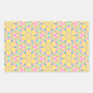 Rectangular Pegatina de Meditación de Dios
