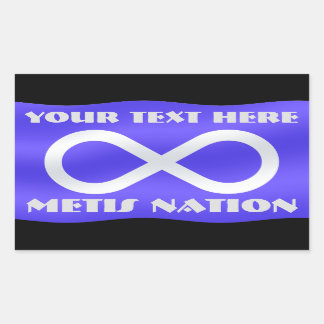 Rectangular Pegatina de Metis  de Metis Personalizado Pegatina