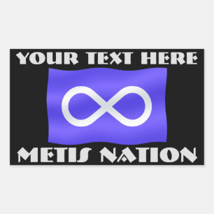 Rectangular Pegatina de Metis  de Metis Personalizado Pegatina