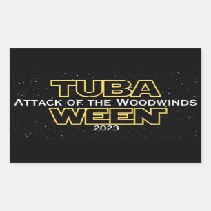 Rectangular Pegatina de NSU Tubaween 2023