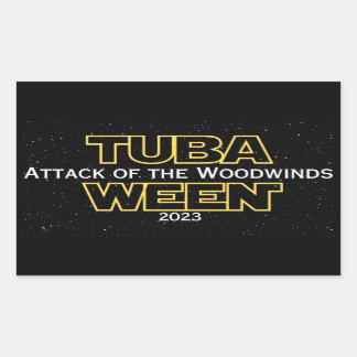 Rectangular Pegatina de NSU Tubaween 2023