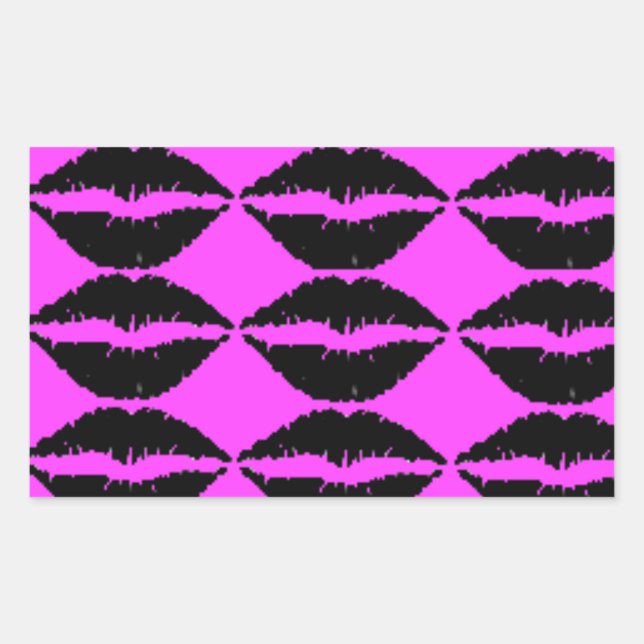 Rectangular Pegatina del cuello del frasco (Anverso)