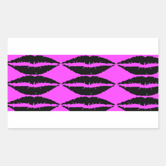 Rectangular Pegatina del cuello del frasco