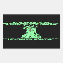 Pegatina del llanto de la libertad