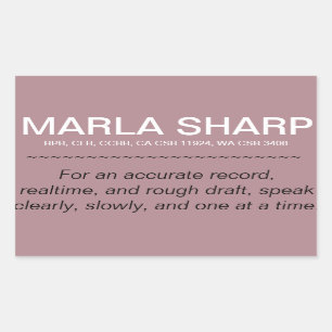 Rectangular Pegatina del ordenador portátil (pequeño).