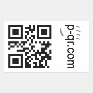 Rectangular Pegatina dinámicamente programable