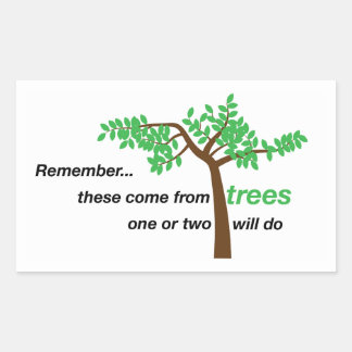 Rectangular Pegatina dispensador de toallas de papel