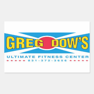 Rectangular Pegatina Dojo