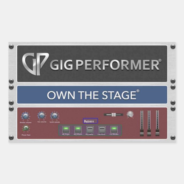 Rectangular PEGATINA GP Rackspace (Anverso)