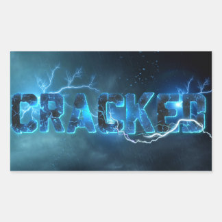 Rectangular Pegatina - Gritado