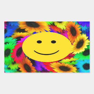 Rectangular Pegatina Guay Face