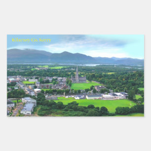 Rectangular Pegatina Irlanda