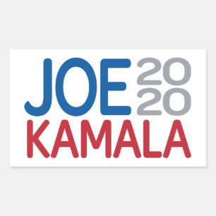 Rectangular Pegatina Joe Kamala 2020