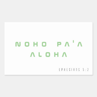 Rectangular Pegatina LIVELOVE