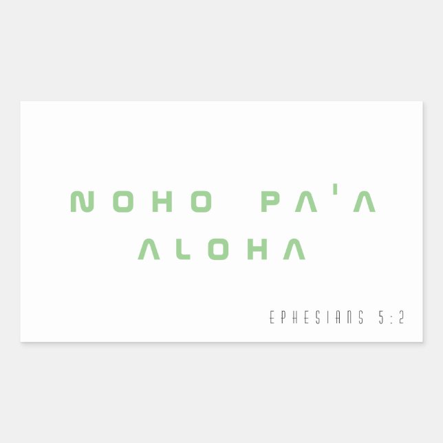 Rectangular Pegatina LIVELOVE (Anverso)